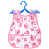 Fashion Printed Adjustable Animal Plastic Waterproof Lunch Feeding Bibs Feeding Cloth for Children In Modern Design