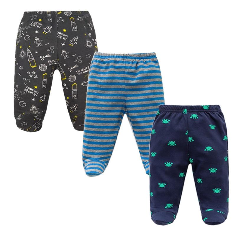 3PCS Baby Pants 100% Cotton Baby Girls and  Boys Clothes Unisex Casual Bottom PP Pants Newborn Baby Clothing For Children