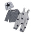 Romper Set Fashion Cartoon Bodysuit Hat and Pant  Clothing Set Cute Animal Newborn Baby Clothes Pajamas