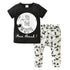 Newborn Baby Boy Clothes Set Long Sleeve Letter Like A Boss T-shirt , Pants Infant Clothing Set For Baby