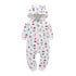 Modern High Quality Newborn Infant Baby Clothes Fleece Jumpsuit Boys Romper Hooded Jumpsuit Bear For Kids