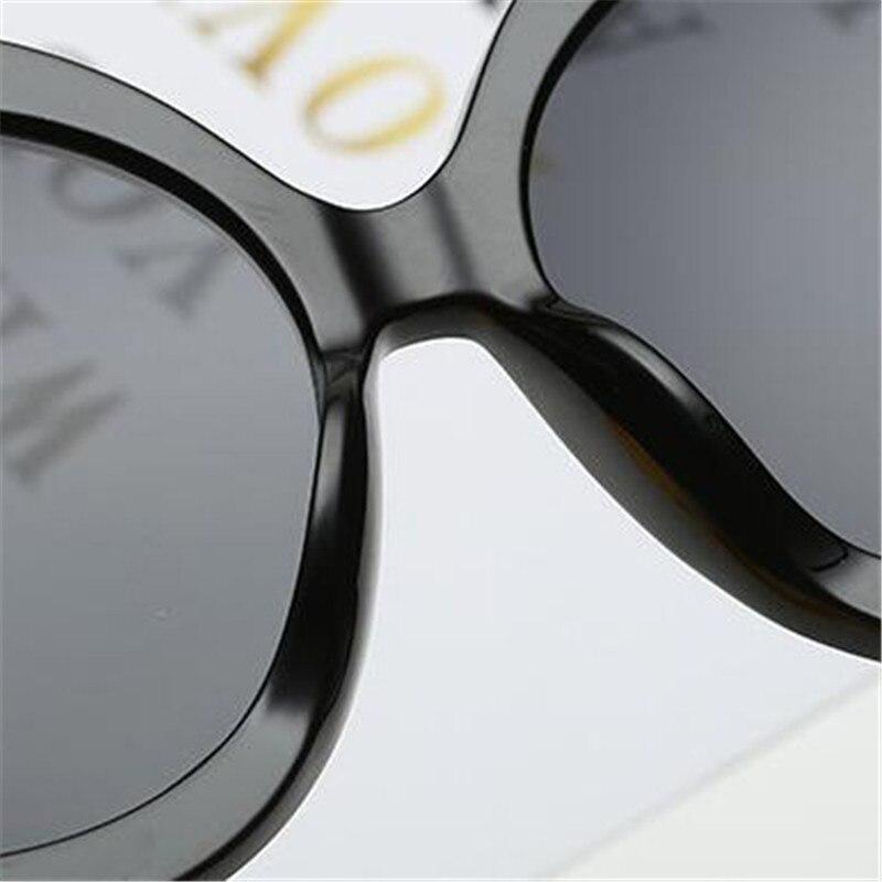 Luxury Round Oversized Big Frame Oval Vintage Elegant Woman Sunglasses  Oculos De Sol Gafas