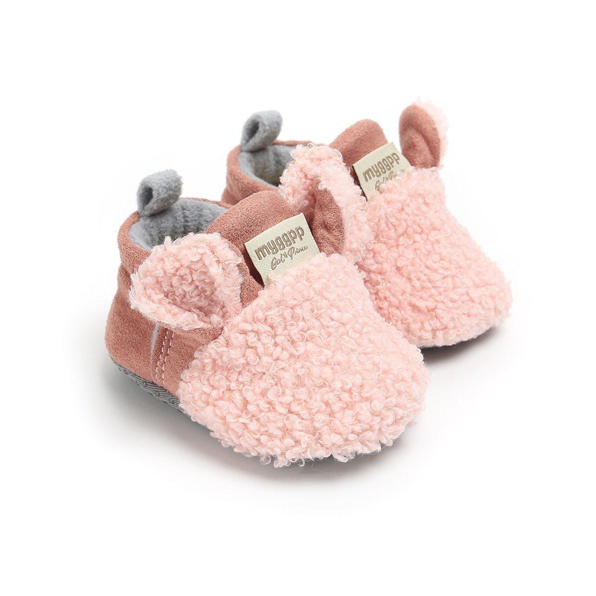 New Fashion Toddler Newborn Baby Crawling Shoes Boy Girl Cotton Slippers Pre Walker Trainers