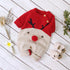 Baby Christmas Rompers Reindeer Knitted  Jumpsuits Toddler Children Warm Wool Clothes 0-2Y For Boys and Girls Christmas Eve Costume