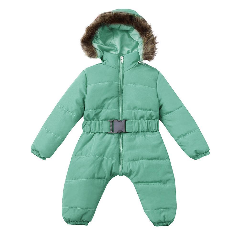 Winter Clothes For Infant Baby Hooded Warm Thick Snowsuit Jumpsuit Romper for Boys and Girls In Trend New Style