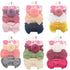 Fashion Baby Nylon Bow Headband Newborn Bowknot Round Ball Head wrap Flower Turban Girls Hair Bands Bow For Kids