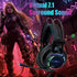 Gaming Headset Headphones with Microphone for PC Computer for Game One Professional Gamer Earphone Surround Sound RGB Light