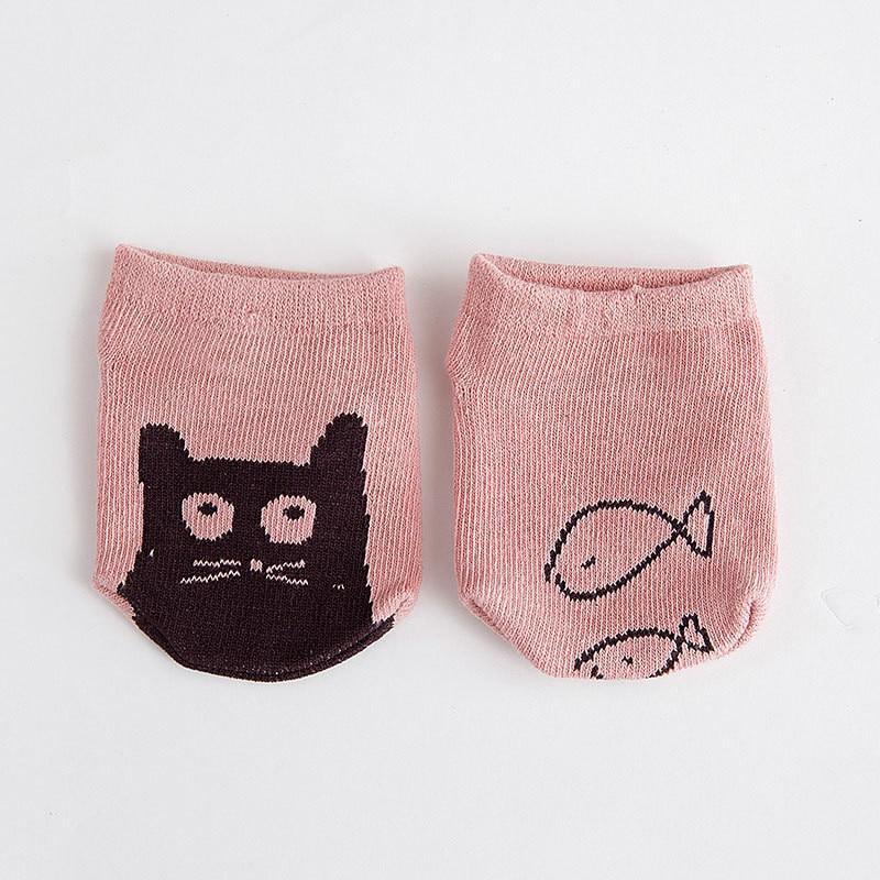 Elegant Printed Baby Anti Slip SocksBaby Toddler Low Cut Socks For Boys and Girls Kids