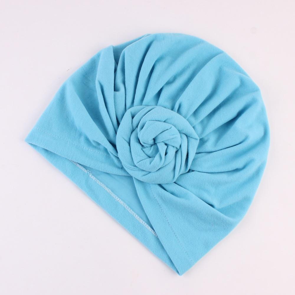 Modern Cotton Hat Handmade Baby Girls Turban Hats Twist Knot Women Caps For Mom And Daughter In Elegant Design