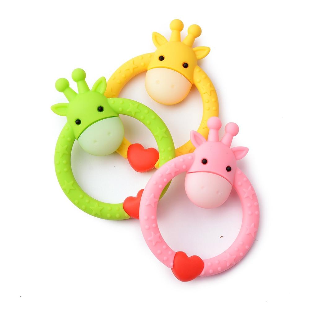 Cute Animal  Baby   Silicone Teether Child Supplies Baby Nursing  Dental Care Child Sucking Toy Perfect For Kids And Parents