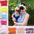 Modern Mother & Daughter Rabbit Ears Bow Hair Bands Cloth Headband Bowknot Headwear Bow