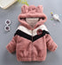 Baby Toddler Clothes Cute Fleece Fur Winter Warm Coat / Jacket for Kids Outerwear In Modern New Style