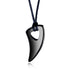 Natural Black Obsidian Carving Wolf Head Amulet Pendant Free Necklace Obsidian Blessing Lucky Pendants Fashion Jewelry