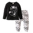 Newborn Baby Boy Clothes Set Long Sleeve Letter Like A Boss T-shirt , Pants Infant Clothing Set For Baby