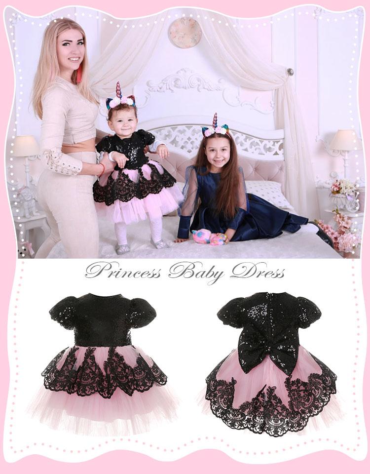 Princess Baby Modern Luxury Handmade Dress For Girls Wedding Formal Pageant Party Wedding Dress for Girls Kids