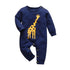 Modern Printed Baby Boys and Girls Romper Cotton Long Sleeve Jumpsuit for Infant Clothing Newborn Baby Kids