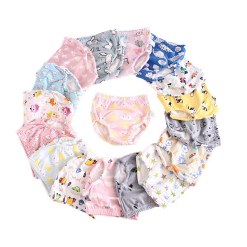 6 Layer Baby Cotton Training Pants Panties Cloth Diapers Reusable Child Nappies Breathable Diaper