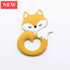 New Sets Baby Silicone Teether Rodent Silicone Animal Fox Teeth Chew Children Goods