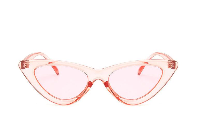 Luxury Modern Cat Eye  Fashion Retro Classic Lady and Woman Sunglasses With Triange Frame  With UV 400 Protection