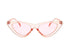 Luxury Modern Cat Eye  Fashion Retro Classic Lady and Woman Sunglasses With Triange Frame  With UV 400 Protection