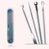 Acne Removal Tools Pimple Blackhead Remover Facial Pore Cleaner Stainless Steel with case - Skin Care tools - ALLURELATION - 576, Acne blackhead extractor, Acne remover, Face beauty, Face cleaning, Face skin care tools, Gadget, Pimple popper, Pore cleaner, Skin, Skin beauty tools, Skin care, Skin care tools - Stevvex.com