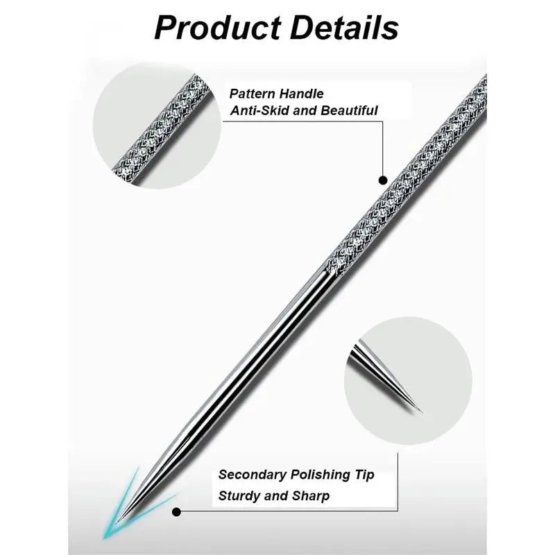 Acne Removal Tools Pimple Blackhead Remover Facial Pore Cleaner Stainless Steel with case - Skin Care tools - ALLURELATION - 576, Acne blackhead extractor, Acne remover, Face beauty, Face cleaning, Face skin care tools, Gadget, Pimple popper, Pore cleaner, Skin, Skin beauty tools, Skin care, Skin care tools - Stevvex.com