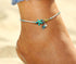 Starfish Pendant Anklets For Women Stone Beads Shell Anklet Bohemian Bracelets Jewelry