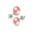 Elegant Natural Freshwater Pearl Stud Earrings Luxury For Women Real 925 Sterling Silver Epic Jewelry Gift