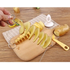 Amazing 2PC Potato Spiral Cutter Cucumber Slicer Kitchen Accessories Vegetable Spiralizer Spiral Potato Cutter Slicer