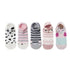 2021  Animal Cotton Socks Female Cat With Dog Summer Short Sock Slippers Women Casual Soft Funny Boat Socks - Treko - - Stevvex.com