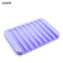 Anti - Skidding Home Improvement Silicone Flexible Bathroom Fixtures Bathroom Hardware Tray Soap Dish for Shower