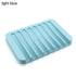 Anti - Skidding Home Improvement Silicone Flexible Bathroom Fixtures Bathroom Hardware Tray Soap Dish for Shower