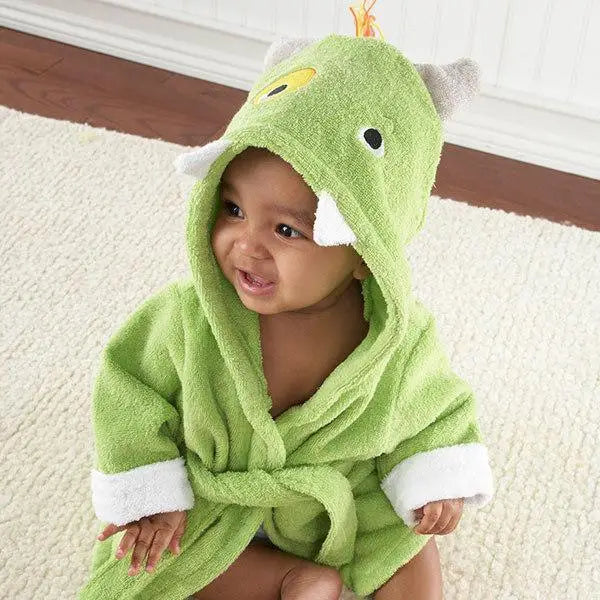 Baby Cute Mini Cartoon Bathrobes Soft Comfortable Bathrobe Warm Bath Towel For Babies Infants Beach Indoor Towel