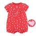 Baby Girl Clothes One-Piece Jumpsuits Baby Clothing Cotton Short Romper Infant Girl Clothes - STEVVEX Baby - baby, baby birthday gifts, baby clothes, baby clothing, baby gifts, baby girl jumpsuits, baby girl rompers, baby items, baby products, baby rompers, baby summer rompers, gifts for newborn - Stevvex.com