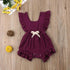 Baby Girl Ruffled Solid Color Sleeveless Backless Romper Jumpsuit Comfy Outfit Excellent Gift For Your Baby Girl - STEVVEX Baby - baby, baby birthday gifts, baby clothing, baby gifts, baby items, baby jumpsuits, baby rompers, baby styles, baby summer clothing, baby summer rompers, new parents gifts - Stevvex.com