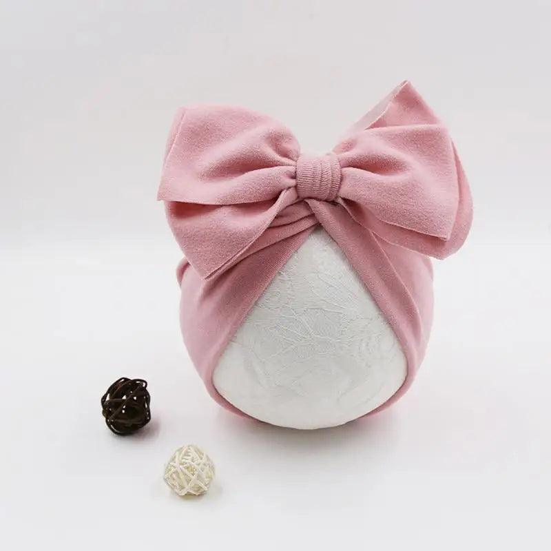 Baby Hat For Kids Bows Baby Girl Boy Bonnet Beanie Cap Toddlers Girls Hat Children - STEVVEX Baby - baby, baby birthday gifts, baby caps, baby clothing accessories, baby hair items, baby hats, baby head accessories, baby head turban, baby head wear, baby items, baby newyear gifts, gifts for newborn, gifts for newparents - Stevvex.com