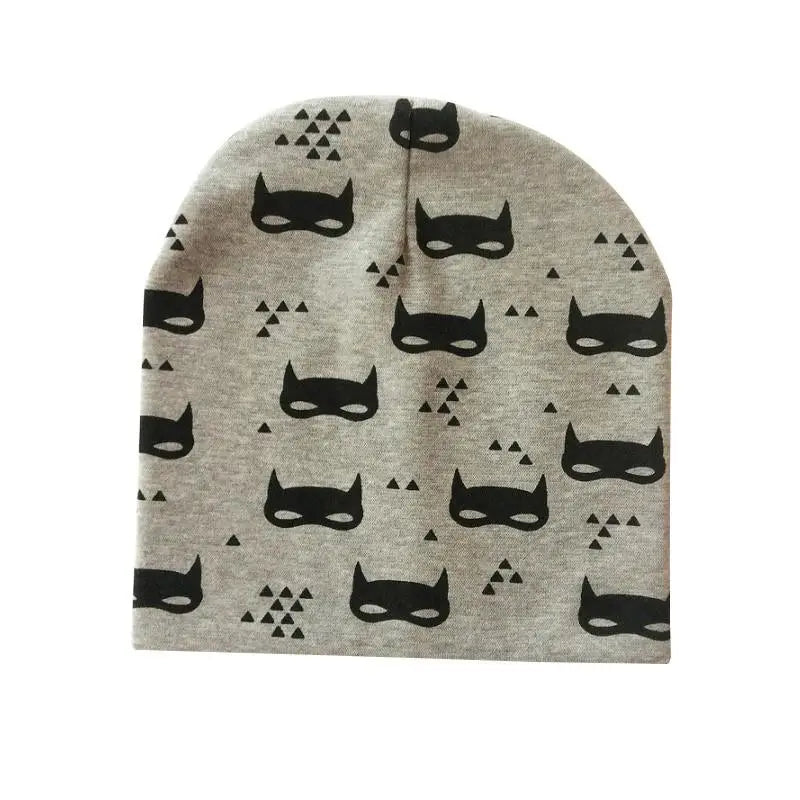 Baby Knit Cotton Cartoon Printed Baby Caps For Boys And Girls For Autumn And Winter Soft And Warm Cap - STEVVEX Baby - baby, baby beanies, baby caps, baby care, baby gifts, baby hats, baby items, baby products, baby soft caps, baby soft hats, baby soft products, gifts for baby shower, gifts for birthdays, gifts for newborns - Stevvex.com