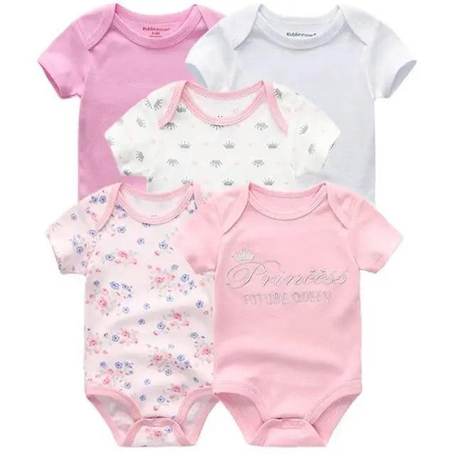 Baby Rompers Short Sleeve 100% Cotton Overalls Newborn Comfortable Clothes Super Soft Stretchable - STEVVEX Baby - baby, baby birthday gifts, baby bodysuits, baby clothing, baby gifts, baby items, baby rompers, kids bodysuit, kids bodysuits, new parents gift - Stevvex.com