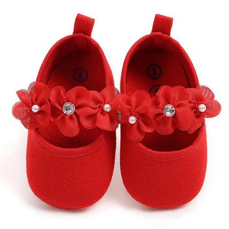 Baby Shoes Cute Bowknot Newborn Shoes Soft Bottom Anti Slip Toddler Girls Princess Shoes - STEVVEX Baby - baby, baby birthday gifts, baby fashion footwear, baby footwear, baby gifts, baby gifts for christmas, baby gifts for newborn, baby gifts for newyear, baby items, baby princess shoes, baby products, baby shoes, childern shoes, kids shoes, newborn baby shoes, toddler shoes - Stevvex.com