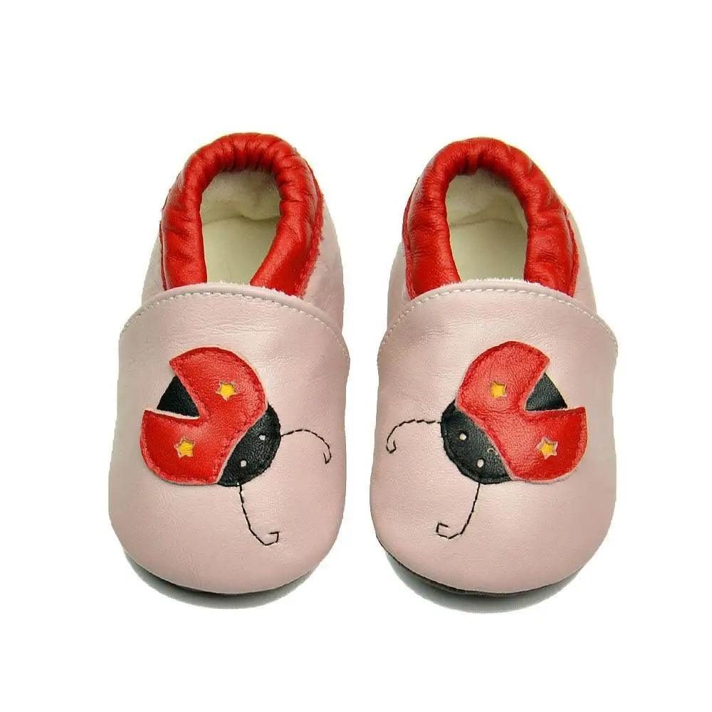 Baby Shoes Leather Newborn Booties For Babies Baby Infant Toddler Moccasins Shoes - STEVVEX Baby - baby, baby birthday gifts, baby boys shoes, baby casual shoes, baby christmas gifts, baby girl shoes, baby items, baby leather shoes, baby newyear gifts, baby products, baby unisex shoes, childern shoes, kids shoes, newborn baby shoes, toddler shoes - Stevvex.com