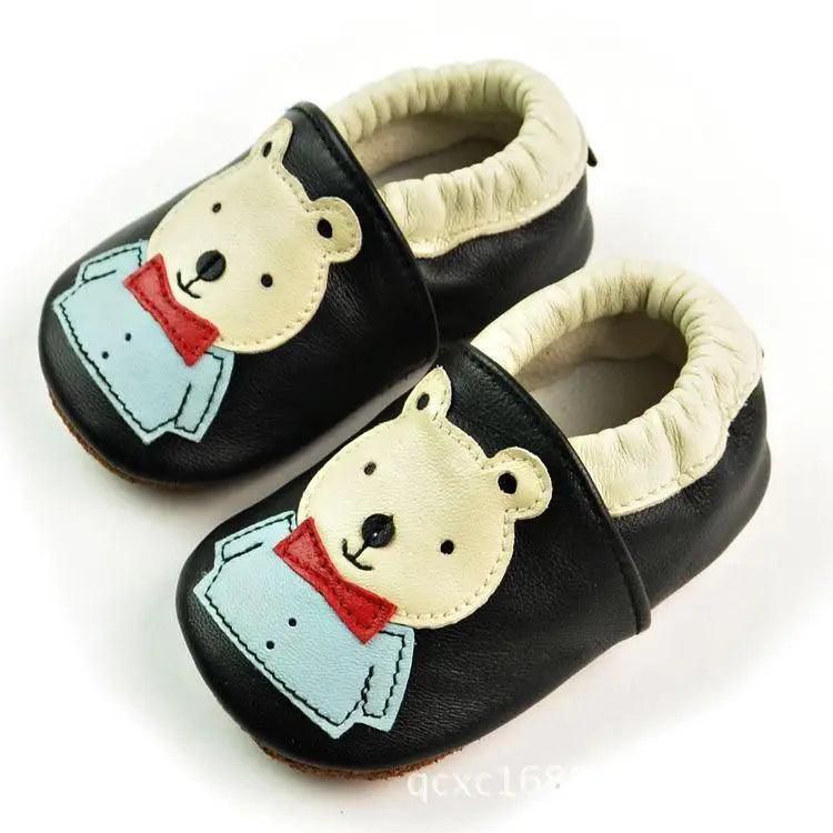 Baby Shoes Leather Newborn Booties For Babies Baby Infant Toddler Moccasins Shoes - STEVVEX Baby - baby, baby birthday gifts, baby boys shoes, baby casual shoes, baby christmas gifts, baby girl shoes, baby items, baby leather shoes, baby newyear gifts, baby products, baby unisex shoes, childern shoes, kids shoes, newborn baby shoes, toddler shoes - Stevvex.com