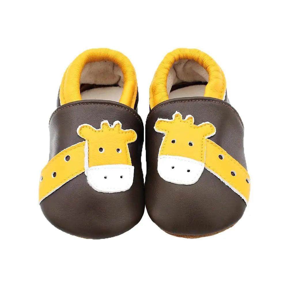 Baby Shoes Leather Newborn Booties For Babies Baby Infant Toddler Moccasins Shoes - STEVVEX Baby - baby, baby birthday gifts, baby boys shoes, baby casual shoes, baby christmas gifts, baby girl shoes, baby items, baby leather shoes, baby newyear gifts, baby products, baby unisex shoes, childern shoes, kids shoes, newborn baby shoes, toddler shoes - Stevvex.com