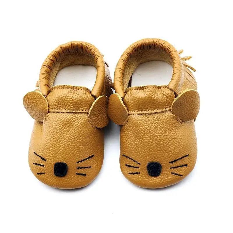 Baby Shoes Leather Newborn Booties For Babies Baby Infant Toddler Moccasins Shoes - STEVVEX Baby - baby, baby birthday gifts, baby boys shoes, baby casual shoes, baby christmas gifts, baby girl shoes, baby items, baby leather shoes, baby newyear gifts, baby products, baby unisex shoes, childern shoes, kids shoes, newborn baby shoes, toddler shoes - Stevvex.com