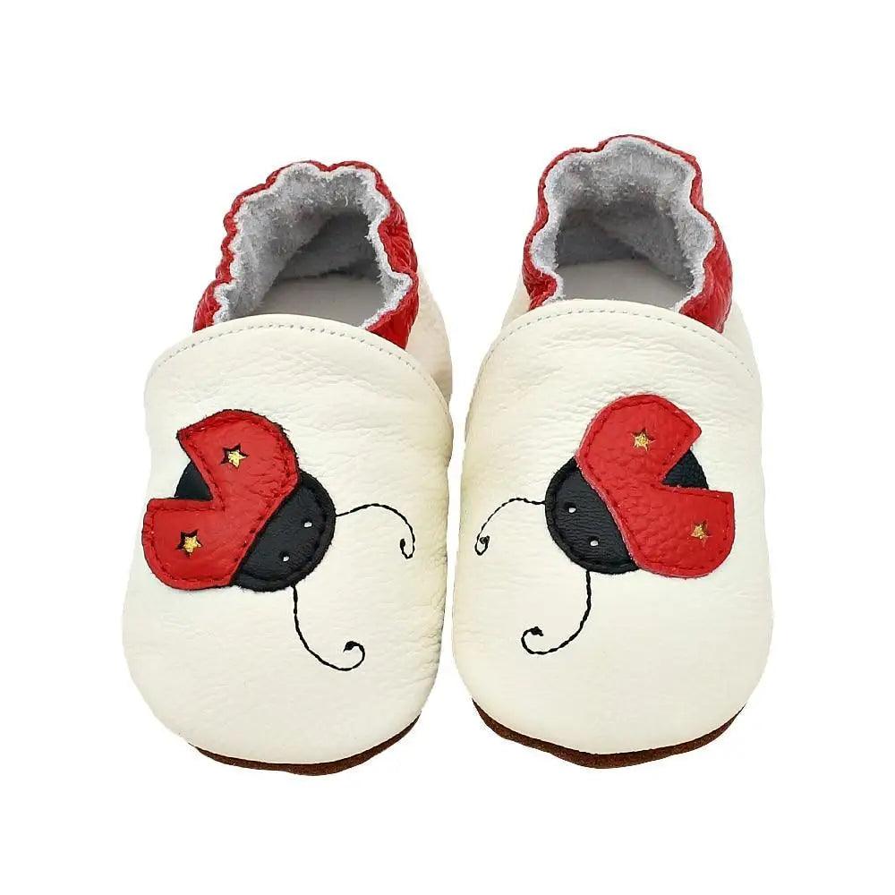 Baby Shoes Leather Newborn Booties For Babies Baby Infant Toddler Moccasins Shoes - STEVVEX Baby - baby, baby birthday gifts, baby boys shoes, baby casual shoes, baby christmas gifts, baby girl shoes, baby items, baby leather shoes, baby newyear gifts, baby products, baby unisex shoes, childern shoes, kids shoes, newborn baby shoes, toddler shoes - Stevvex.com