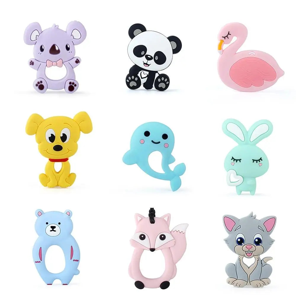 Baby Silicone Teethers BPA Free Teething Toy Animals Koala Bear Dog Teether Silicone Beads - STEVVEX Baby - Animal teether, babies, babies gifts, baby product, baby teether, children products, gifts for babies, gifts for baby shower, gifts for new parents, gifts for newborns, gifts for newyear, gifts for thanksgiving, infants products, kids product, silicon teether, toddlers, tooth care product - Stevvex.com