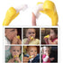 Baby Teether Toys Toddle Safe Banana Teething Ring Silicone Chew Dental Care Toothbrush Nursing Beads Gift For Infant - STEVVEX Baby - baby care, baby dental care, baby dental care product, baby gifts, baby items, baby products, baby teether, baby teething, gifts for new born, gifts for new parents, silicon teether, teether - Stevvex.com