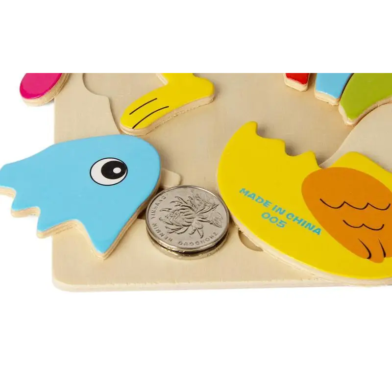 Baby Wooden Puzzle Toys for Toddlers Developing Educational Kids Toys For Children Game Cartoon Animal Gift 3 Years - STEVVEX Baby - animals, baby, baby education, brain teasers, educational toys, fun, gifts for kids, indoor games, intellectual, toddlers, wooden puzle - Stevvex.com