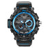 New Luxury Sport Watch With Dual Display LED Digital Analog Electronic Quartz  Display and Waterproof 30M protection