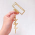 Beautiful Butterfly Women Tassel Hair Claw Vintage Design Long Tassel Love Heart Styling Tool Hair Accessories Elegant