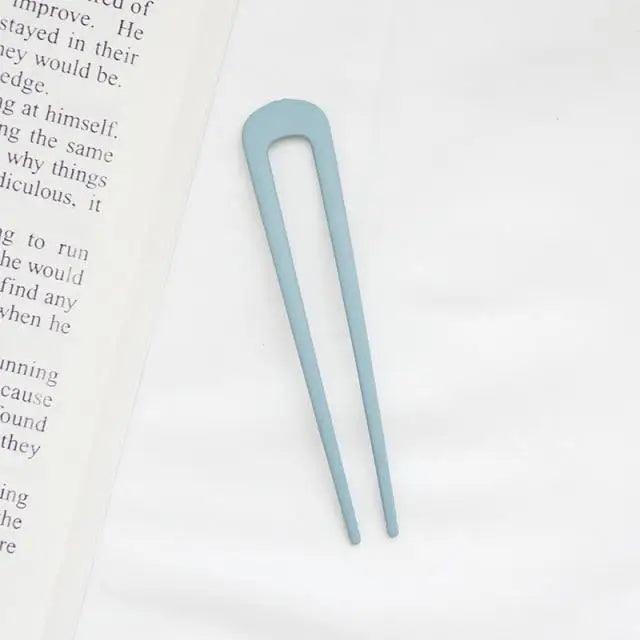 Beautiful Fashion U Shaped Simple Design Hair Pin Vintage Metal Hair Pin Fork Sticks Hair Retro Style Hair Clips